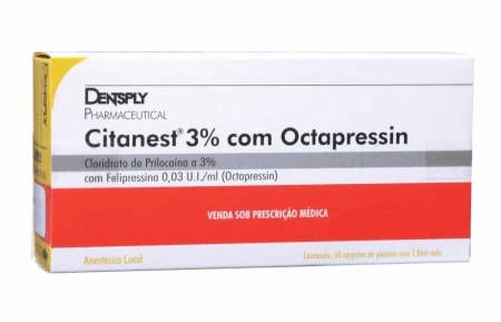 Anestésico Citanest 3% Caixa c/ 50 Und