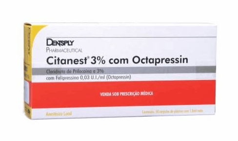 Anestésico Citanest 3% Caixa c/ 50 Und 1 Anestésico Citanest 3% Caixa c/ 50 Und