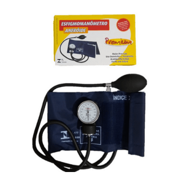 Esfigmomanometro Adulto Nylon Velcro Sem Esteto Premium