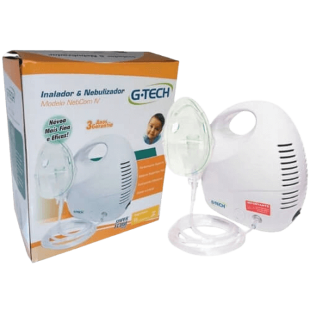 Inalador Nebulizador G-Tech Nebcom IV