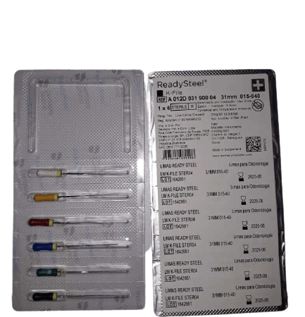 Limas para Odontologia 31mm Cartela c/ 6 Und