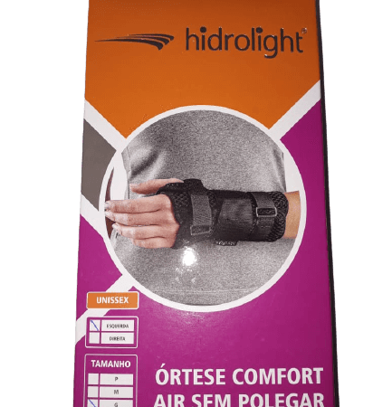 Órtese Comfort AIR Sem Polegar Esquerdo Tam G Hidrolight