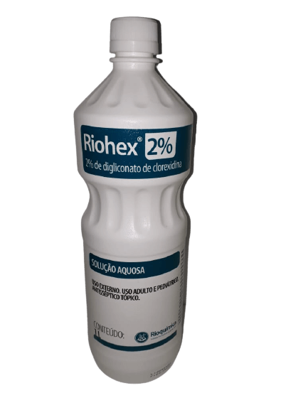 Riohex Solução Aquosa 2% 1L Rioquímica 1 Riohex Solução Aquosa 2% 1L Rioquímica